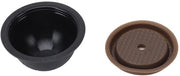 Set di pulizia riutilizzabile - 5 capsule vuote - 2 dischi di silicone - cucchiaio - spazzola - duraturo e igienico - capsule per caffè
