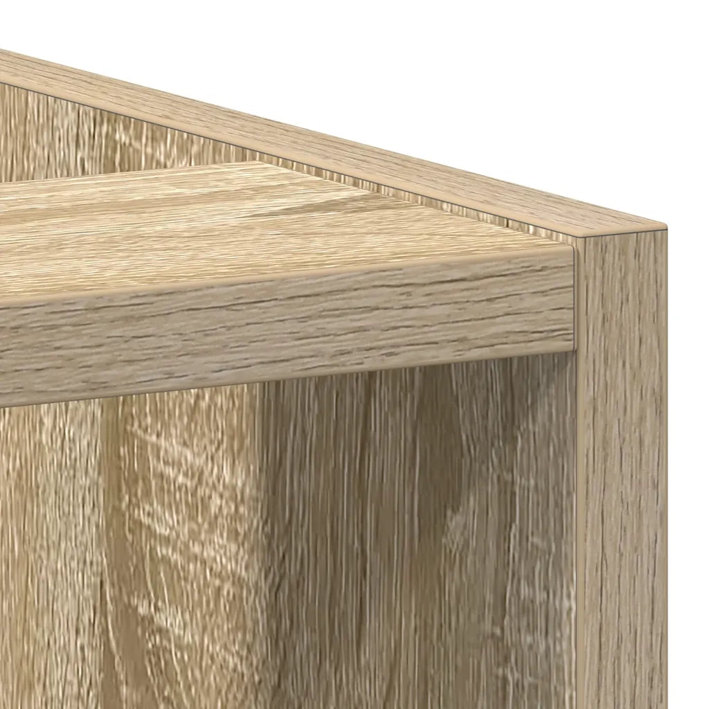 vidaXL Armadio Inferiore “Riga” Rovere Sonoma 30x44,5x81,5 cm