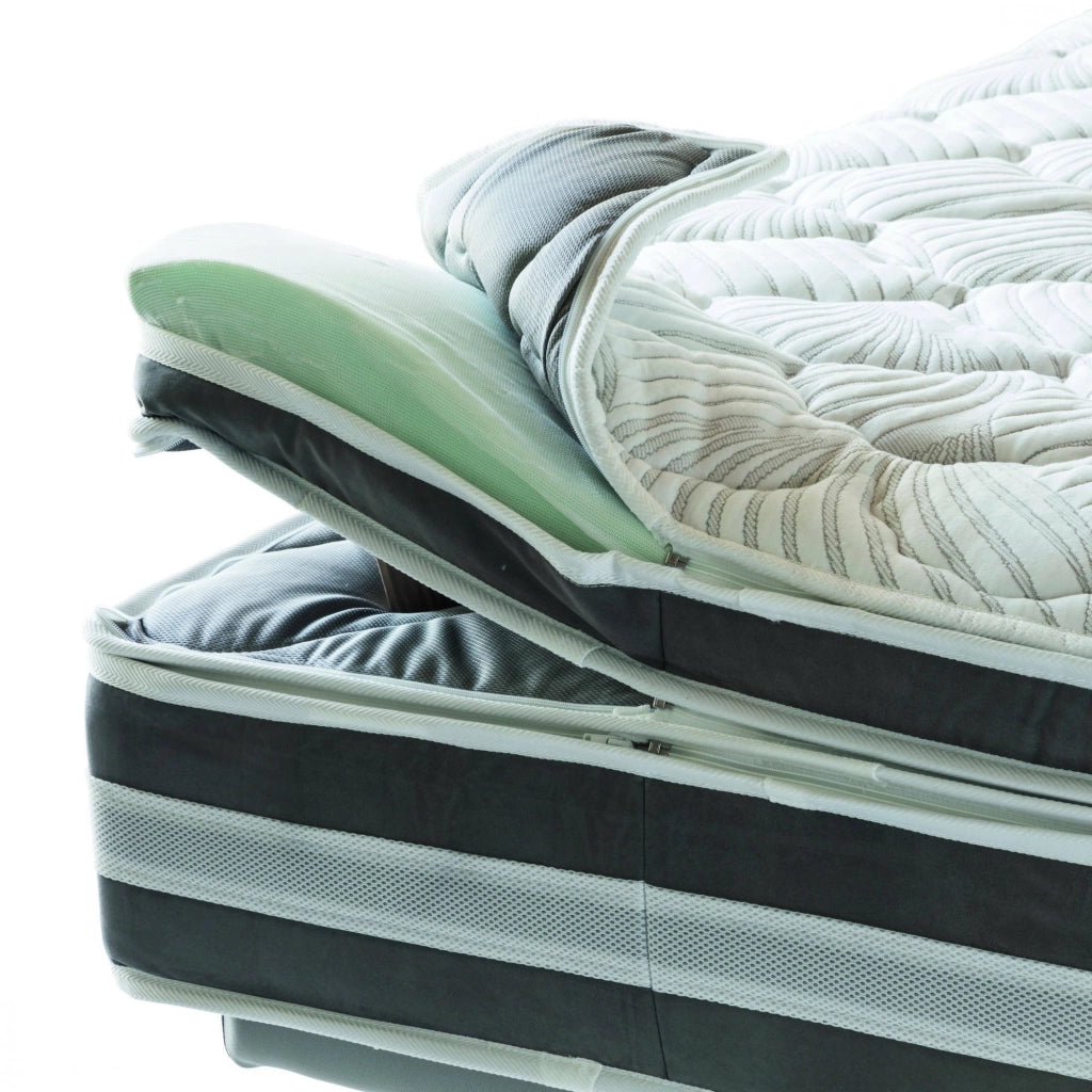 Charles, Materasso Singolo Sfoderabile Made in Italy, 190x80x32h cm Bianco