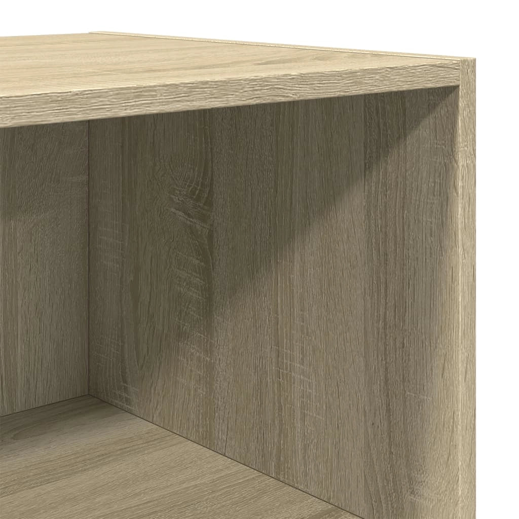 Credenza buffet cassettiera mobile contenitore organizer cucina soggiorno soggiorno alto Sonoma 50 x 41 x 185 cm derivati ​​del legno marrone 02_0034069