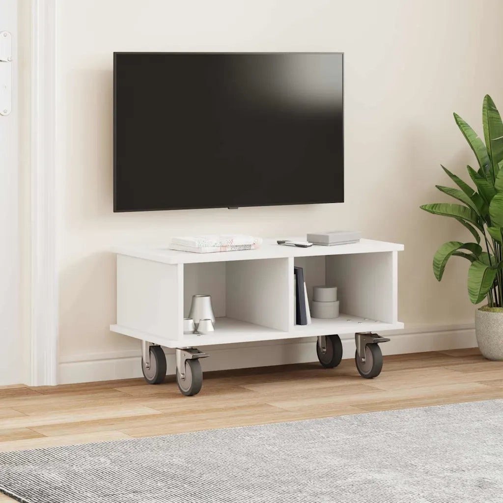 Supporto TV 68,5 x 35 x 35 cm Bianco Legno ingegnerizzato 891040