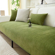 Banco con tessuto a chenille a scacchi, divano universale per tutte le stagioni, antiscivolo e impermeabile, facile da pulire, morbido e idoneo per la pelle, confortevole e respirante, adatto per la sala da pranzo - Grasgroen, 90*180cm