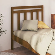 Testiera per Letto Ambra 95x4x100 cm in Legno Massello di Pino