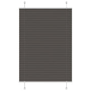 Tenda Plissettata Nera 90x100 cm Larghezza Tessuto 89,4 cm