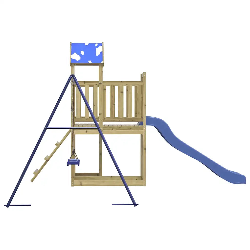 Set da Gioco da Esterno in Legno di Pino Impregnato 3278976