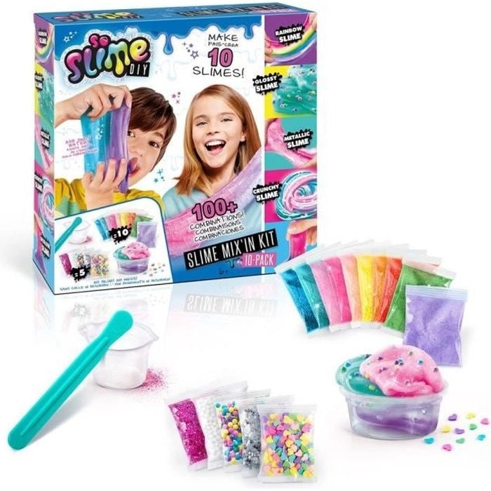 CANAL TOYS - Slime - Kit Mix'in - Confezione 10 Slime