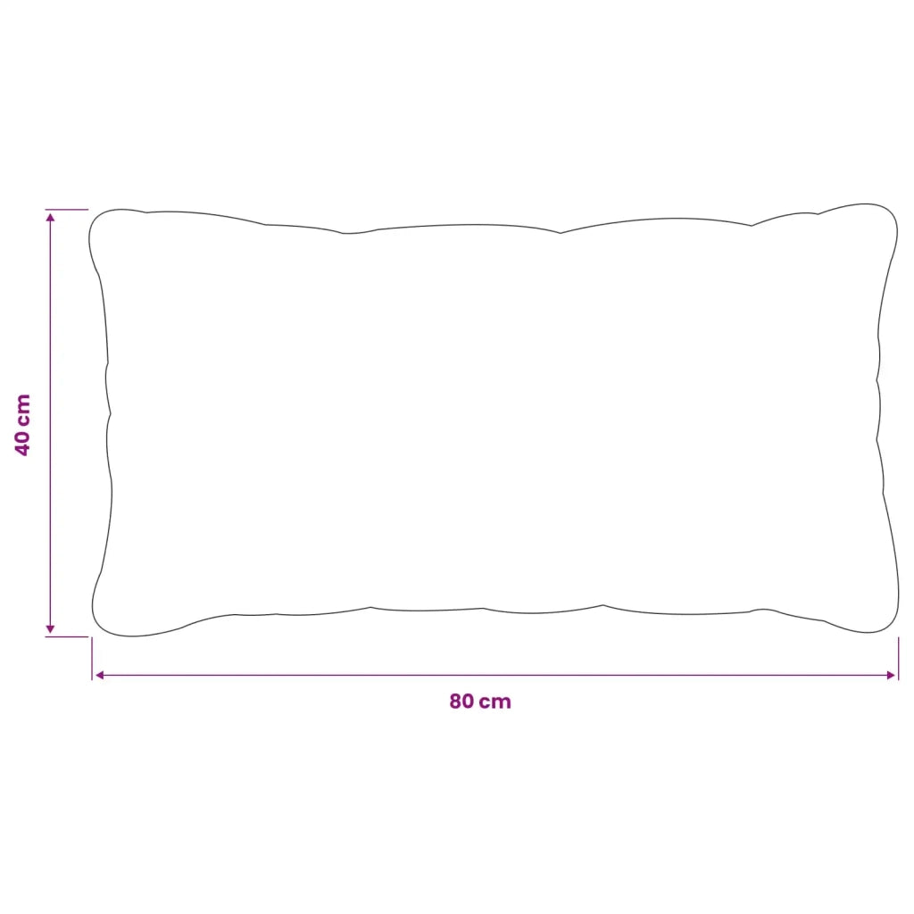 Federa 12 pcs HEERLEN Grigio Scuro 40 x 80 cm Velluto 909819