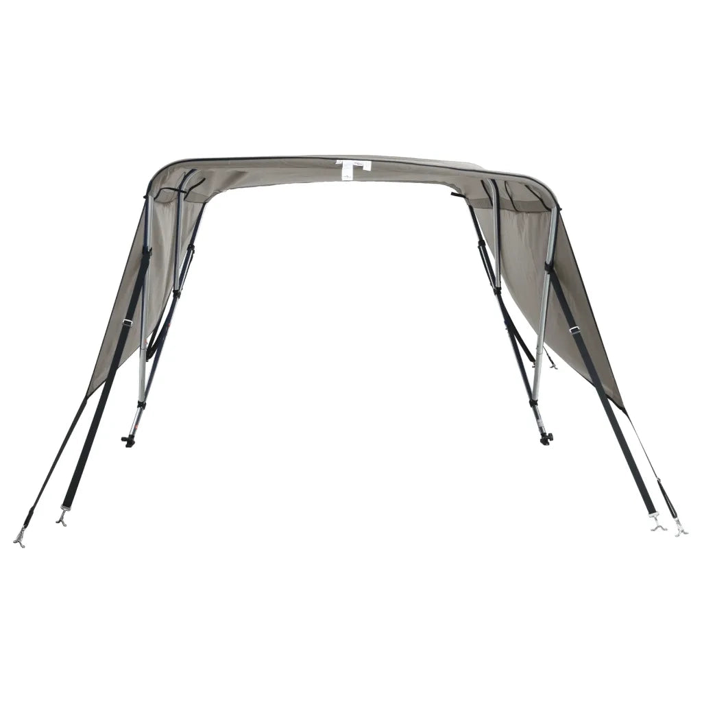 Bimini di Prua con Pareti Laterali 3 Archi 183x(137-152)x137cm