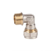 Raccordo curvo a stringere filettato maschio : Diametro - 16X3/4", Spessore - 2MM