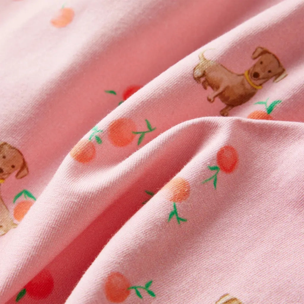 Abito da Bambina con Coulisse Arancione Chiaro 116 CFW1385769