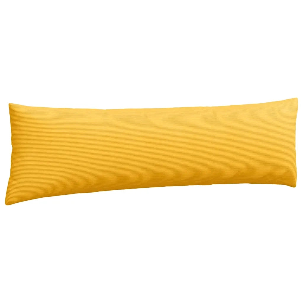 Cuscini da Divano 2 pcs Giallo Chiaro 145 x 40 cm