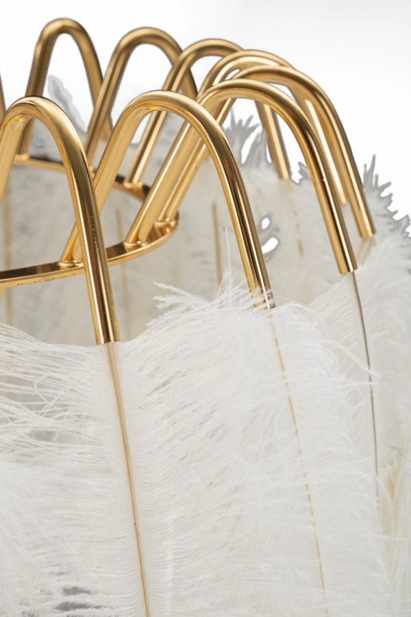 LAMPADA DA TERRA FEATHER STAND CM Ø 46X147