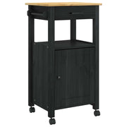Carrello da Cucina MONZA Nero 48 x 40 x 88,5 cm CFW6157877