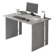 Ullano, Scrivania Modulabile, 119x78.2x75h cm Grigio Cemento