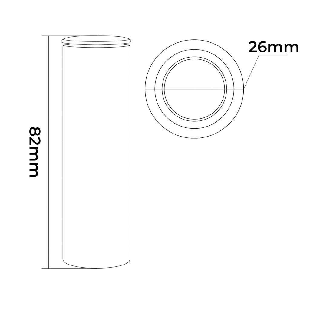 LUCE SEGNAPASSO LED DA INCASSO 0.5W LUCE CALDA 3000K - ILLUMINAZIONE ESTERNA IP67 MODERNA DAL DESGIN ELEGANTE