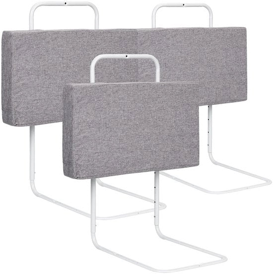 Culla Adattabile - Lunghezza Extra - 3x50cm (150CM) Culla per Bambini - Sicurezza Valvola - 5 Livelli di Regolazione - Culla per Bambini con Sicurezza Valvola - Culla per Famiglia e Culla per Bambini - Grigio