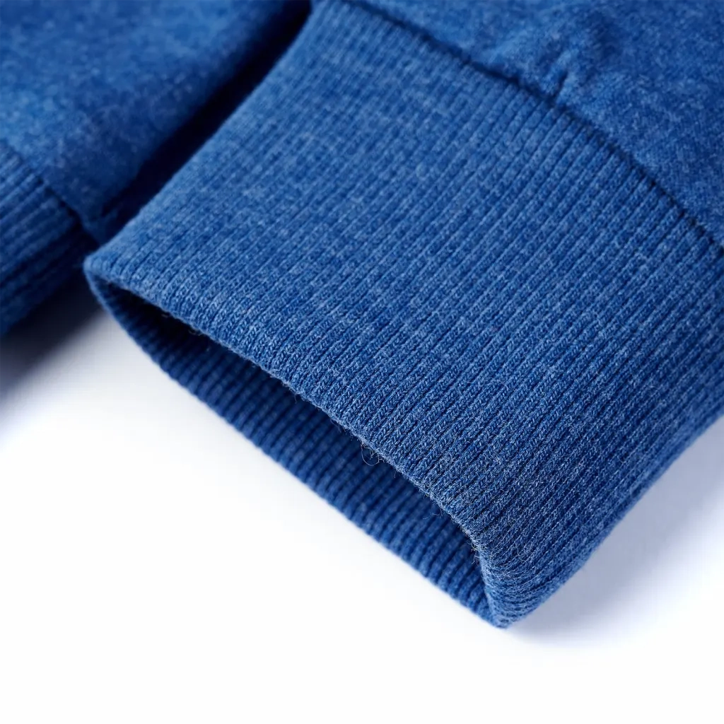 Felpa da Bambino Blu Scuro MÃ©lange 116