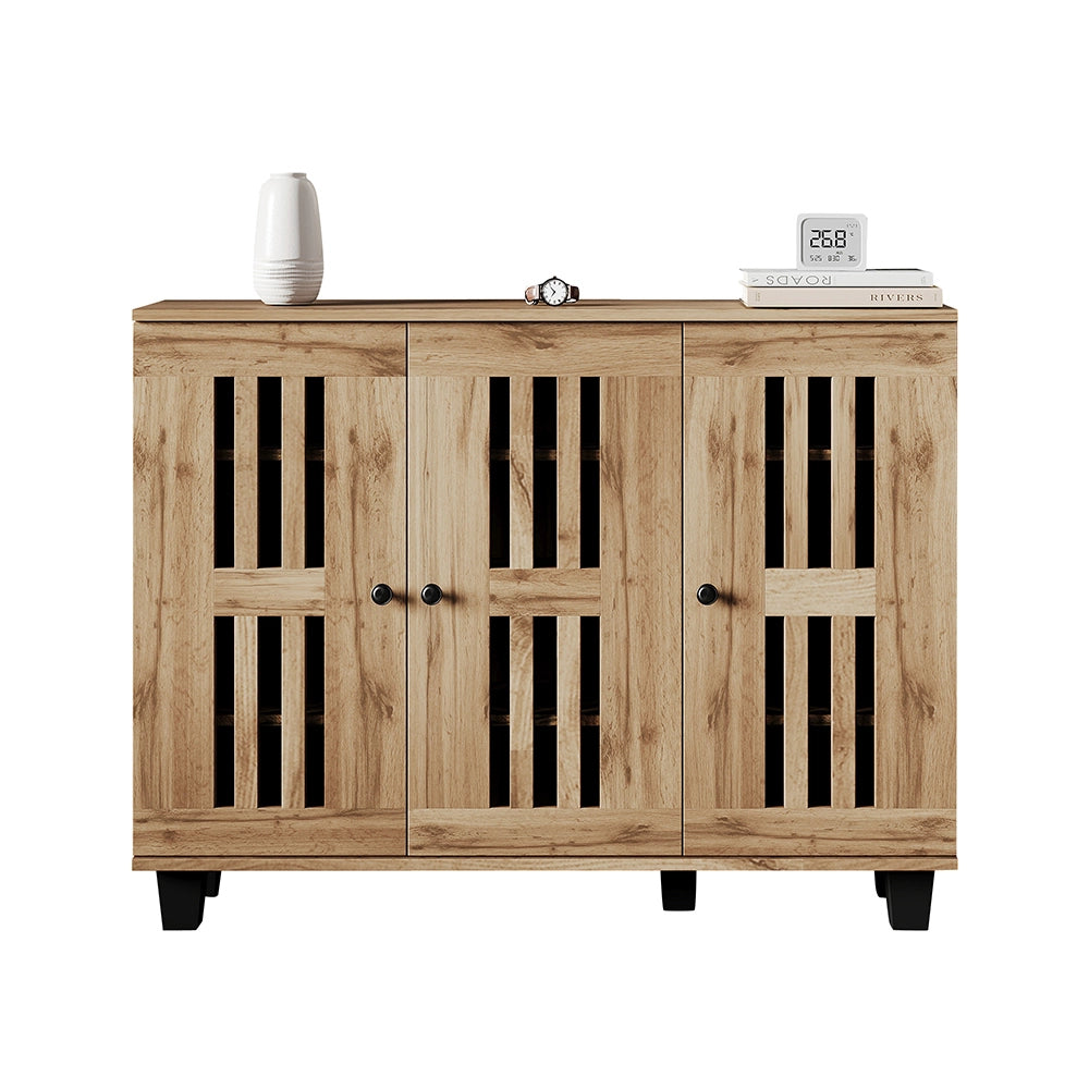Mobile contenitore - Xylo - 120x32x92cm 3 porte/8 scomparti