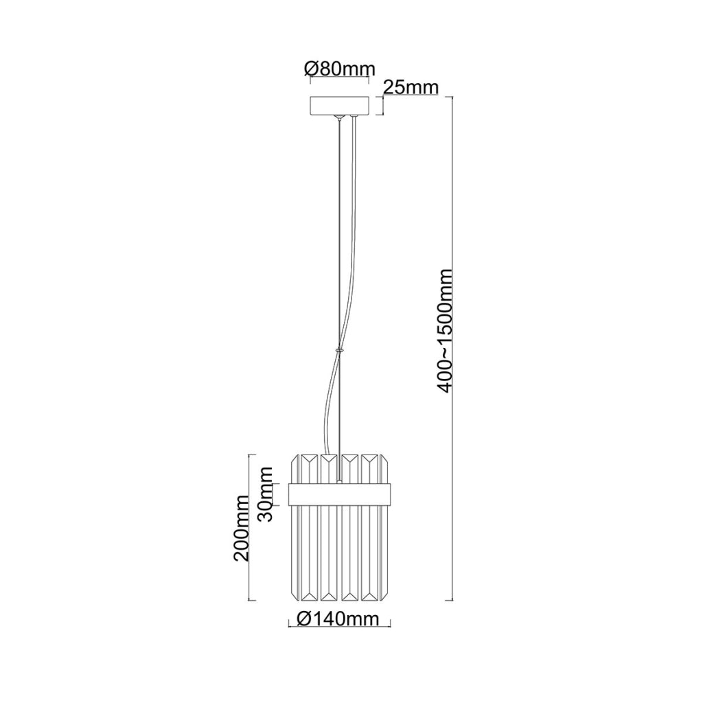 Lampada a sospensione Vetro cromata vetro E14 10W Light Prestige