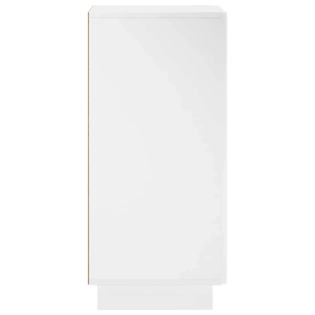 Credenza Bianco Lucido 33,5 x 34,5 x 75 cm Legno ingegnerizzato 8011508