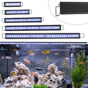 Lampada LED RGB per acquario 10W con supporto e timer per interni