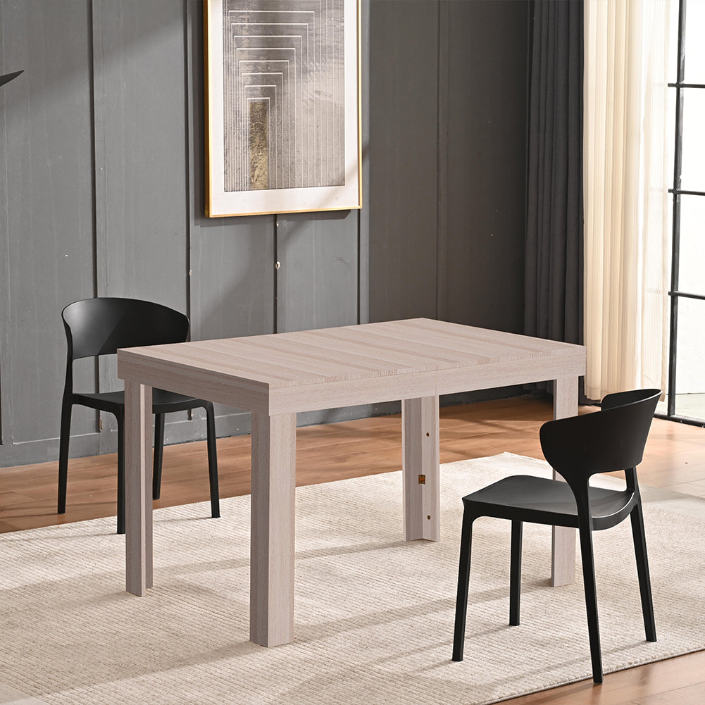 Tavolo da Pranzo Allungabile 120-200x80x76 cm in Legno Olmo