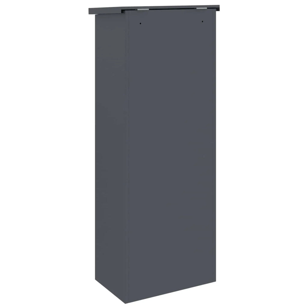 Cassetta per pacchi Antracite 44,5 x 29 x 110,5 cm Acciaio CFW1760494