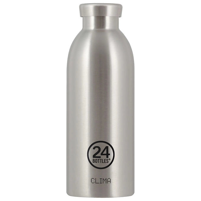 24Bottles 8051513921278 Clima Borraccia 500 ml Acciaio inossidabile caldo 12 ore freddo 24 ore colore Acciaio inox