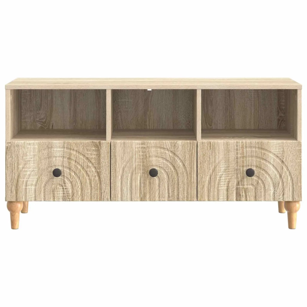 Mobile TV 102 x 34,5 x 50 cm Rovere Sonoma Legno ingegnerizzato 894217