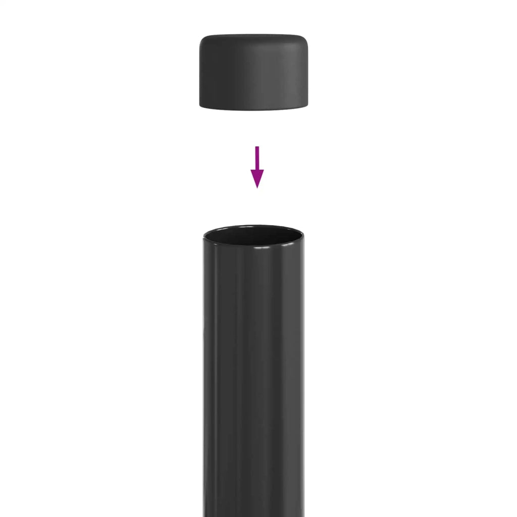 Palo della recinzione 2 pz Grigio 60 cm CFW4541045
