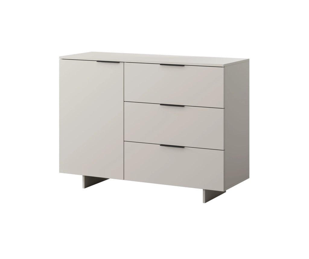 MOBILE CALMA CABINET 1D3S 90CM CASHMERE ALMA
