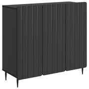 Credenza Nero 89 x 34,5 x 82 cm Legno ingegnerizzato 894416