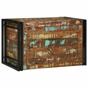 Scatola di Stoccaggio 80 x 50 x 50 cm legno di recupero 4016746