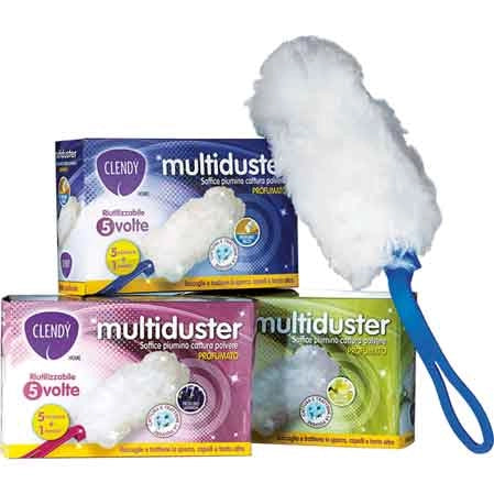 PIUMINO MULTIDUSTER CON MANICO Confezione 5 ricariche