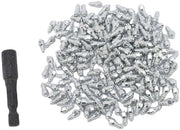 Antislip Spiegeleisen 100 Stuks - Spiegeleisen per Roestvrij Staal - Kit di Installazione Incluso - Duraturo - Adatto per Pneumatici Invernali - Pneumatici con Spiegeleisen