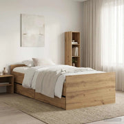Struttura del letto Rovere Artigianale 100 x 200 cm 3446581