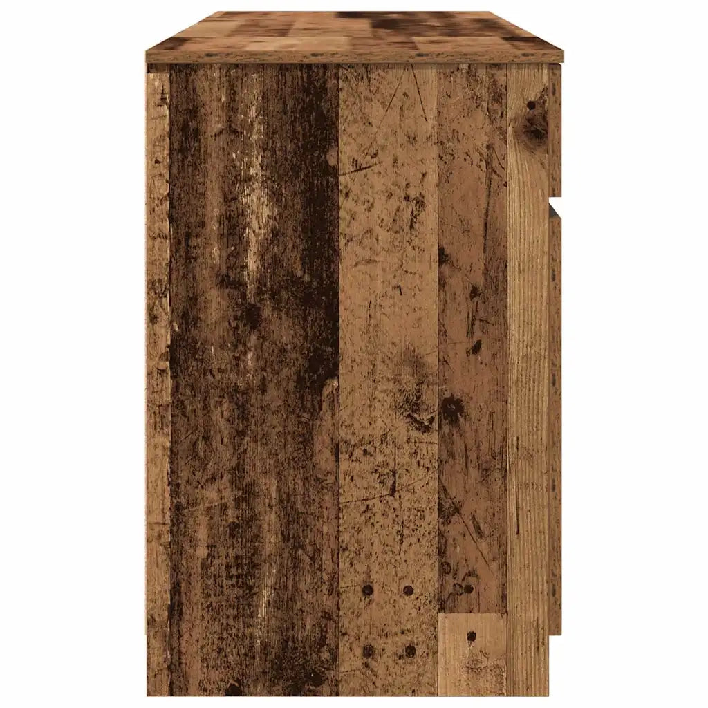 Scrivania | Tavolo da Ufficio Legno vecchio 140 x 49 x 76 cm Legno multistrato