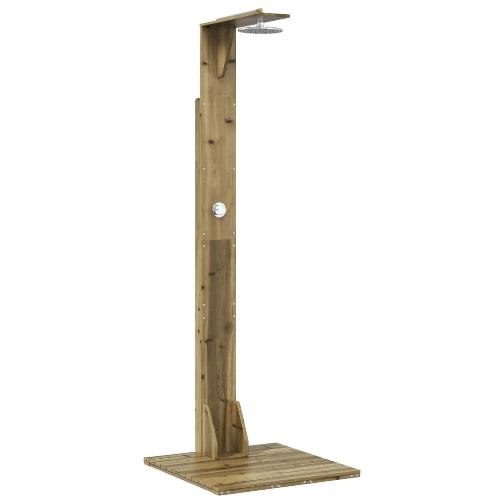 Doccia da esterno 214,5 cm Naturale 886347