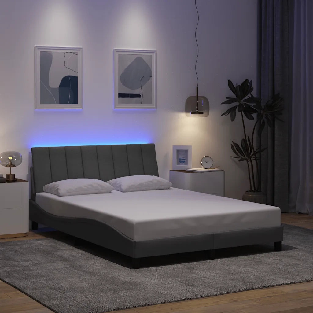 Giroletto senza Materasso Hanko Grigio Chiaro 120x200 cm Tessuto 3310447