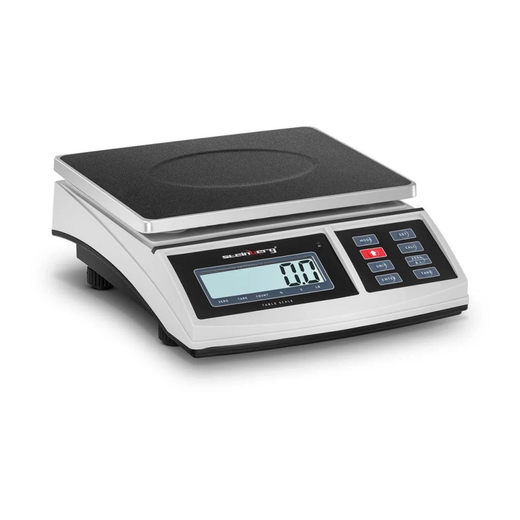 Bilancia da tavolo da cucina per pesare gli alimenti - 15 kg / 0,5 g - 21 x 27 cm - LCD 14_0000039