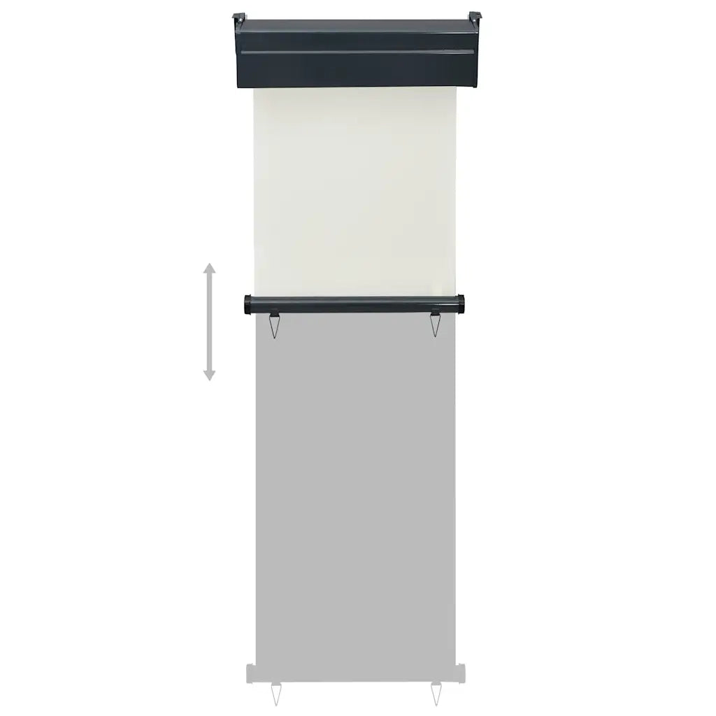 Tendalino Laterale per Balcone 65x250 cm Crema 48401