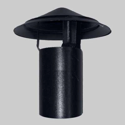 FUMAIOLO A CAPPELLO CINESE PER TUBO PELLET  Ø 80 mm     MADE IN ITALY