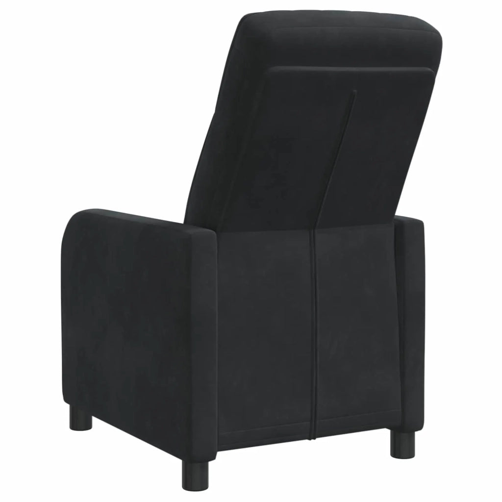 Poltrona reclinabile Nero Velluto (V) 42035114