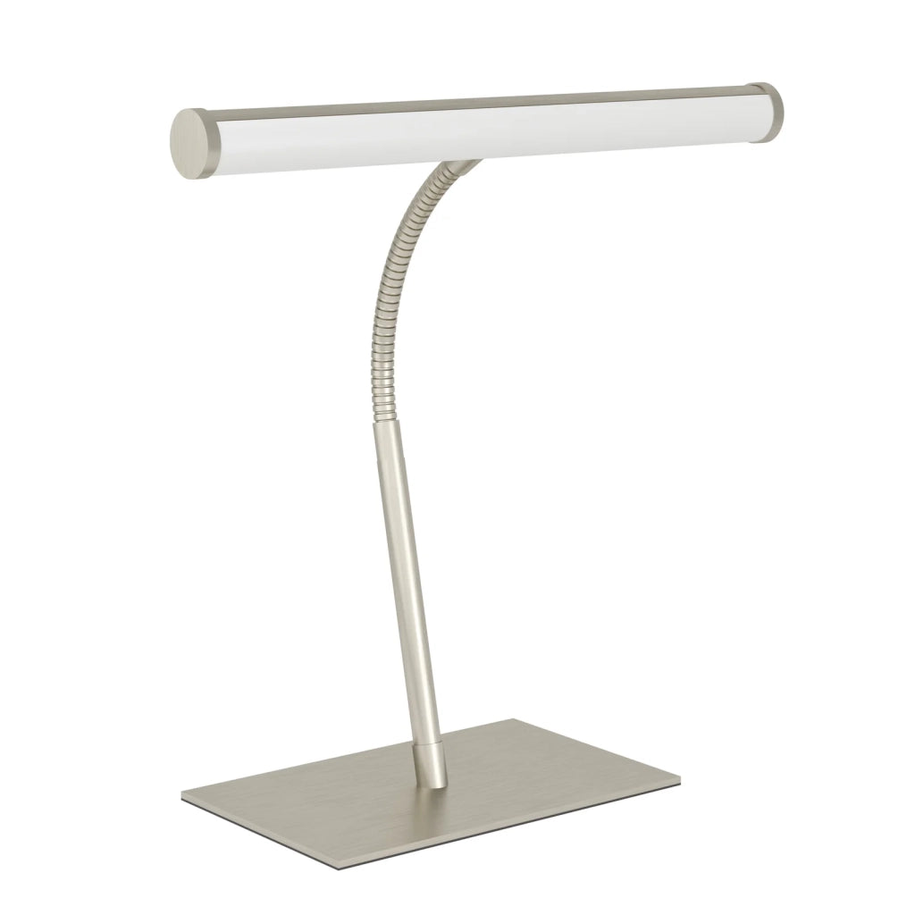 Lampada Scrivania Moderna Riccione Metallo Grigio Led 5W 500Lm Ip20