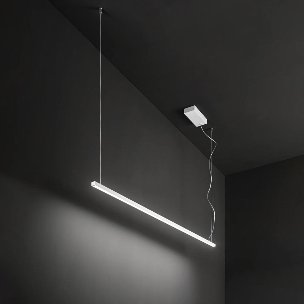 Sospensione Moderna Link Alluminio Bianco Led 35W Dimmetabile Ip20