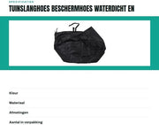 Slanghoes Acquaplastica - Protezione contro Polvere/Sole - Adatto per Slanghaspe Opvolgibili - Materiale Polyester Robusto - Dimensioni 60x45x60 cm - Slanghoes per Slanghaspe