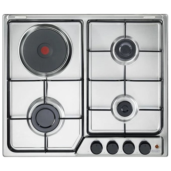 De’Longhi FFI 36 ER piano cottura Acciaio inox Da incasso 60 cm Combi 4 Fornello(i)