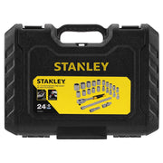 Stanley STMT82830-1 Set Chiavi a Bussola 24 Pezzi Attacco 1/2"