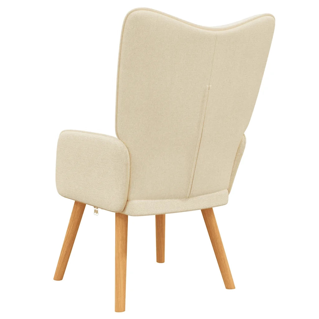Poltrona Relax Crema in Tessuto cod mxl 11726