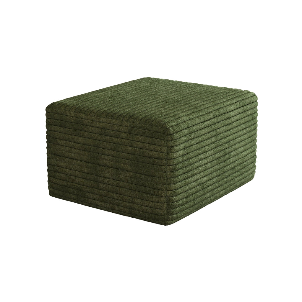 POUF Verde 72x18x18 cm in tessuto
